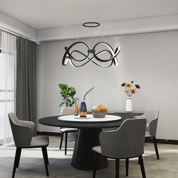 Подвесная люстра FORLI BW D60 White от ImperiumLoft