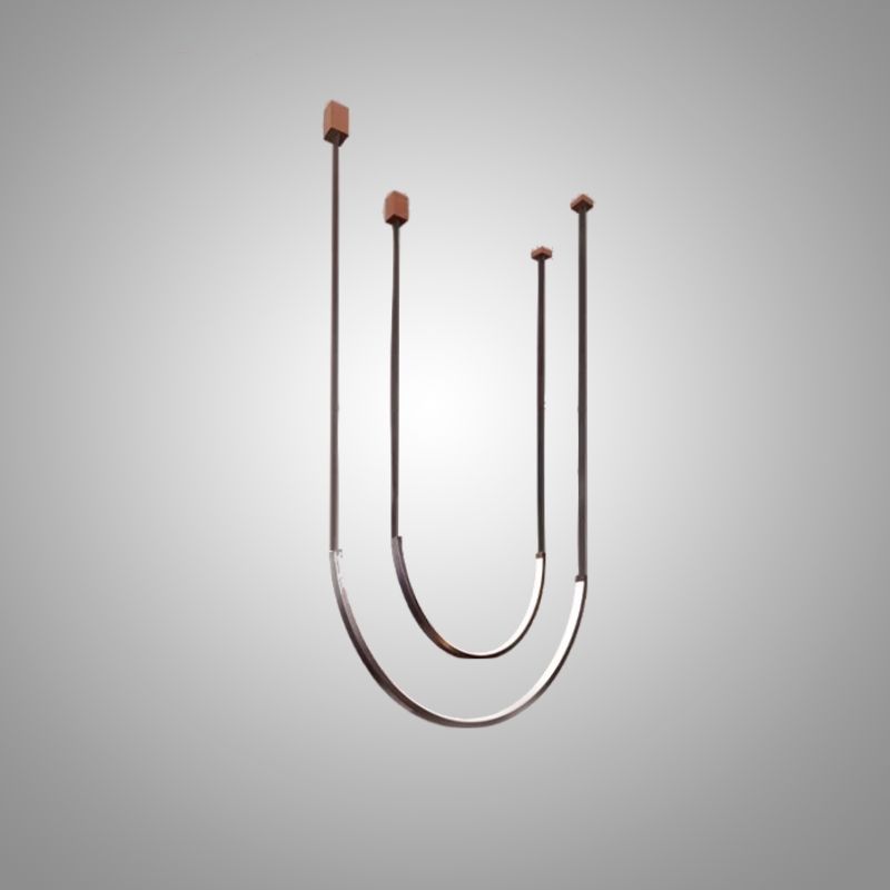 Подвесной светильник ASGEIR Black L40 + L60