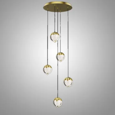 Подвесной светильник PERRY P5 Gold Disk Подвесной светильник PERRY P5 Gold Disk