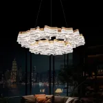 Кольцевые люстры и светильники DARREN RING P12 D90