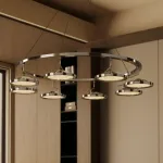 Кольцевые люстры и светильники HOLGE RING P8 Chrome