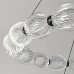 Кольцевые люстры и светильники CARA ELLIPSE RING P1 D88 Gold