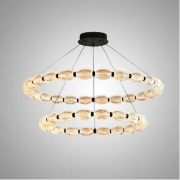 Кольцевые люстры и светильники CARA ELLIPSE RING P2 D48 D68 Black Кольцевые люстры и светильники CARA ELLIPSE RING P2 D48 D68 Black
