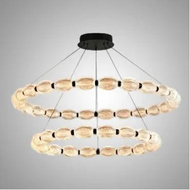 Кольцевые люстры и светильники CARA ELLIPSE RING P2 D68 D88 Black Кольцевые люстры и светильники CARA ELLIPSE RING P2 D68 D88 Black