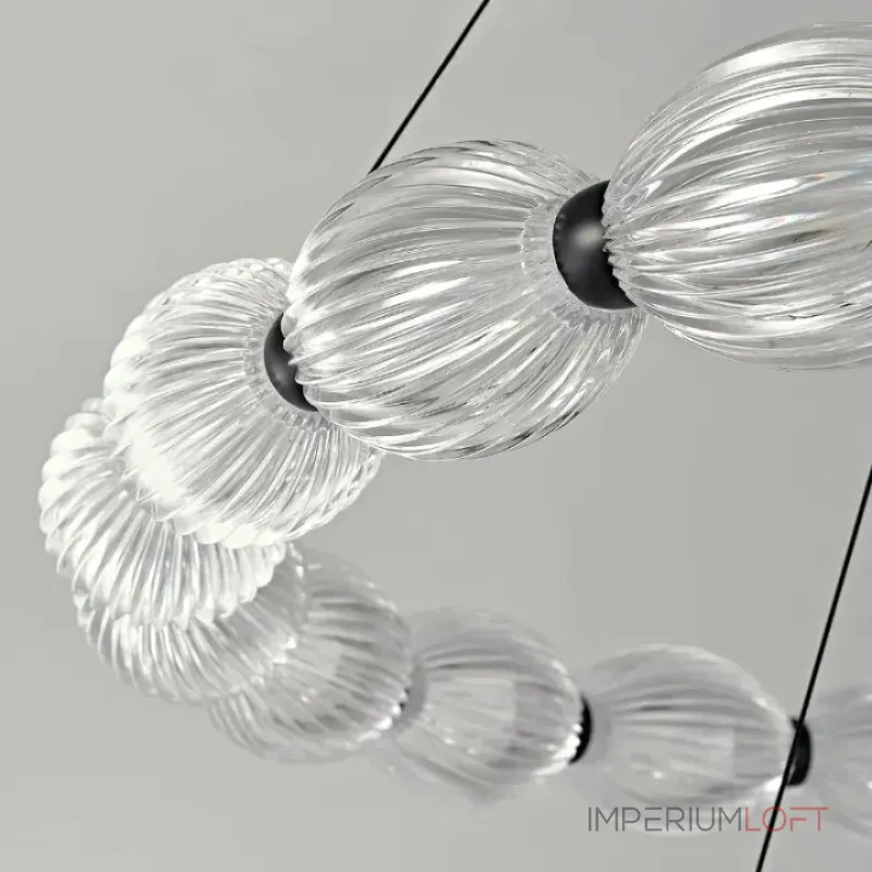 Кольцевые люстры и светильники CARA ELLIPSE RING P2 D48 D68 Gold