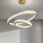 Кольцевые люстры и светильники MONSINE R P2 D60 D100