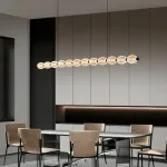 Серия реечных светильников с рельефными плафонами эллиптической формы CARA ELLIPSE LONG L105 Black