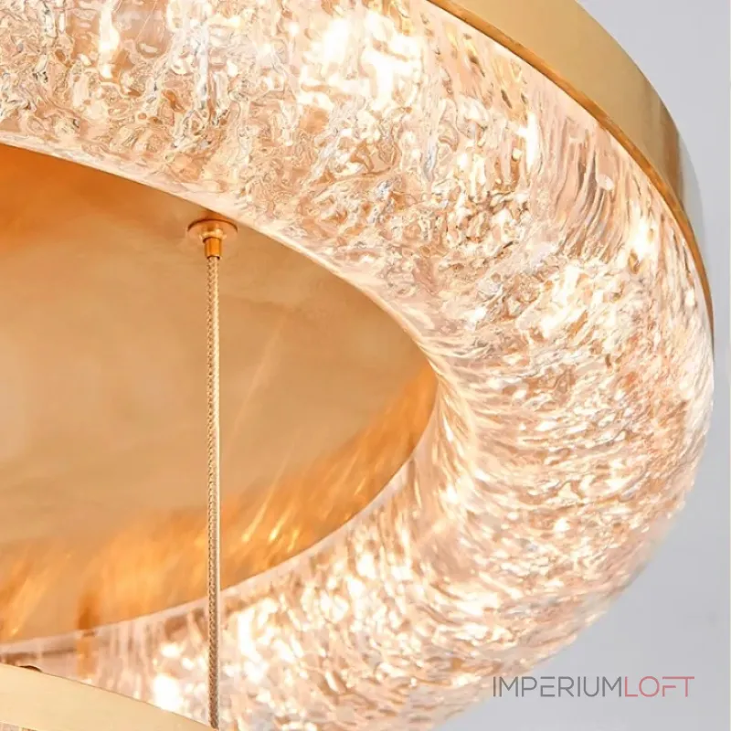 Серия кольцевых светодиодных люстр с обтекаемым рассеивателем с текстурой тающего льда NELIUS THIN CH D60 Серия кольцевых светодиодных люстр с обтекаемым рассеивателем с текстурой тающего льда NELIUS THIN CH D60