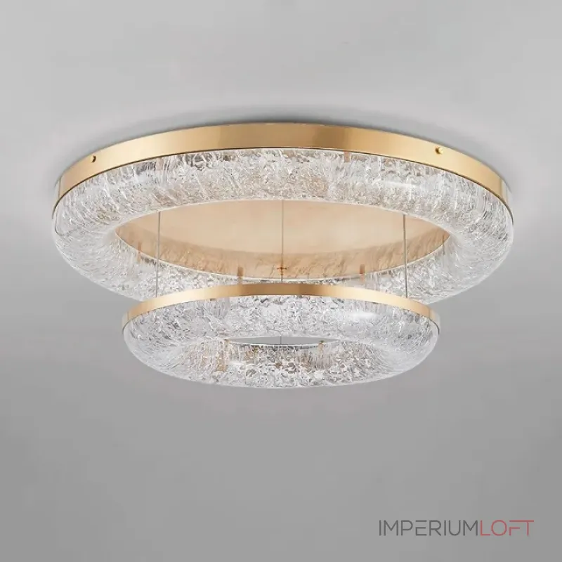 Серия кольцевых светодиодных люстр с обтекаемым рассеивателем с текстурой тающего льда NELIUS THIN CH D60 Серия кольцевых светодиодных люстр с обтекаемым рассеивателем с текстурой тающего льда NELIUS THIN CH D60