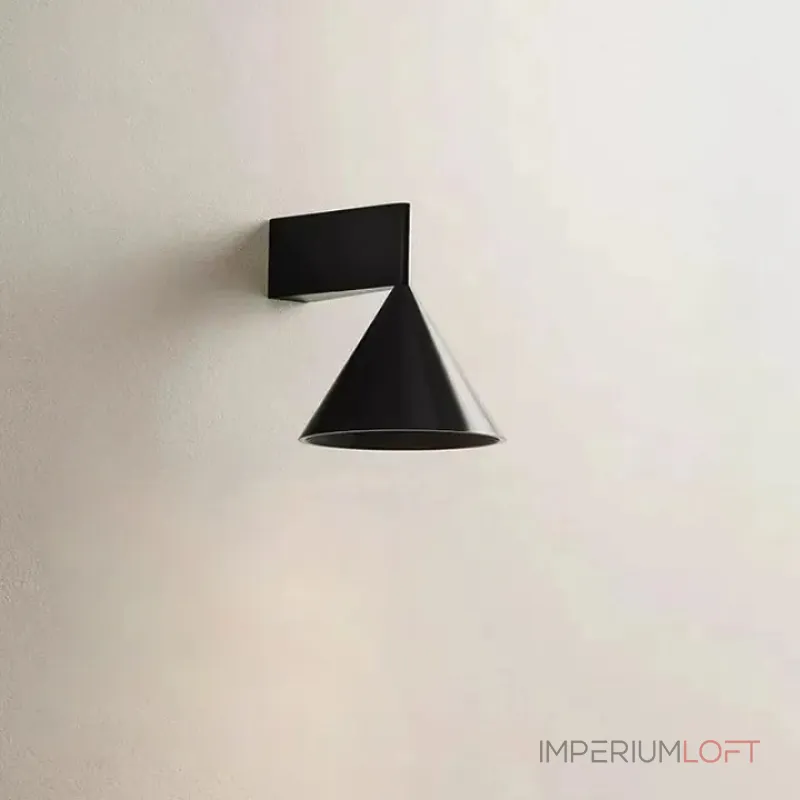 Настенные бра с коническим рассеивателем в минималистичном стиле ARIT Black ImperiumLoft Настенные бра с коническим рассеивателем в минималистичном стиле ARIT Black ImperiumLoft