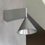 Настенные бра с коническим рассеивателем в минималистичном стиле ARIT Silver ImperiumLoft