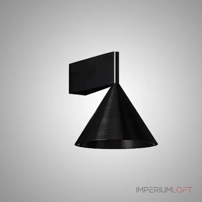 Настенные бра с коническим рассеивателем в минималистичном стиле ARIT Black ImperiumLoft Настенные бра с коническим рассеивателем в минималистичном стиле ARIT Black ImperiumLoft