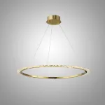 Кольцевые люстры и светильники DEODORA CH D100 от ImperiumLoft