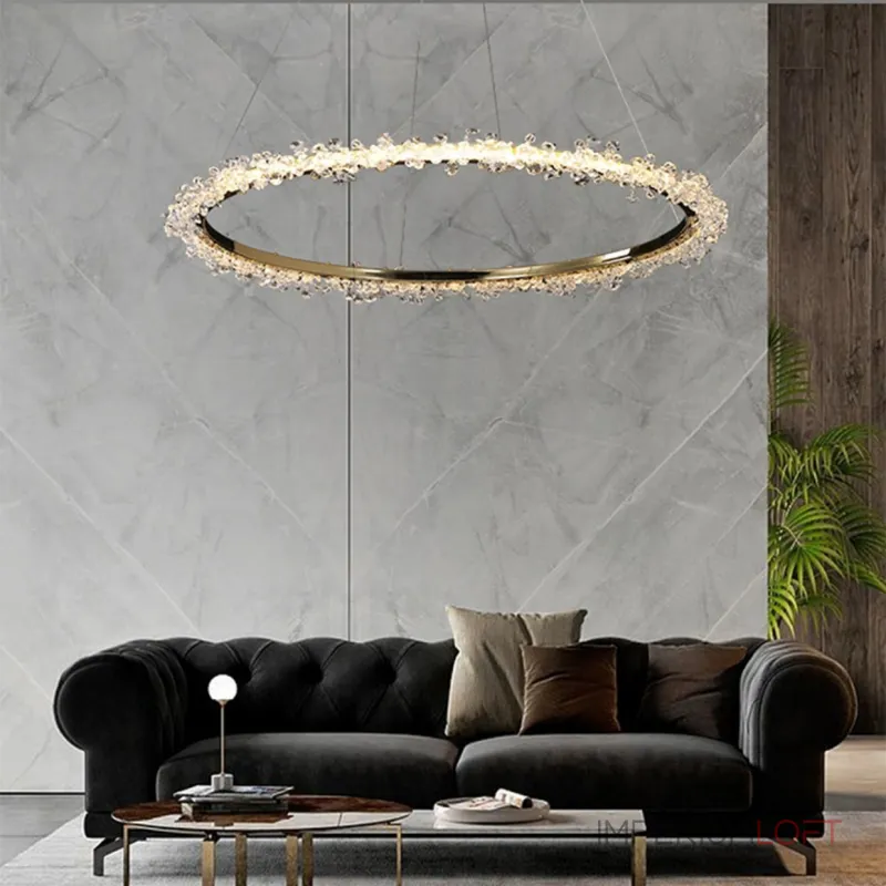 Кольцевые люстры и светильники DEODORA CH D60 от ImperiumLoft Кольцевые люстры и светильники DEODORA CH D60 от ImperiumLoft