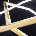 Серия светодиодных люстр в виде комбинации трех гексагональных колец IMPRESS LUX D60 D80 D100