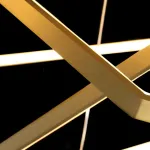 Серия светодиодных люстр в виде комбинации трех гексагональных колец IMPRESS LUX D60 D80 D100