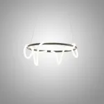 Кольцевые люстры и светильники GLORIFY BLACK D60 от ImperiumLoft