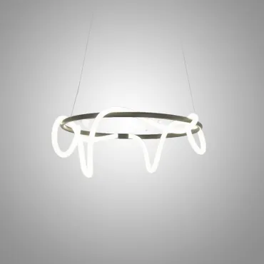 Кольцевые люстры и светильники GLORIFY BLACK D80 Кольцевые люстры и светильники GLORIFY BLACK D80