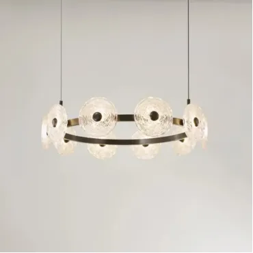 Кольцевые люстры и светильники Sun Round RING D85