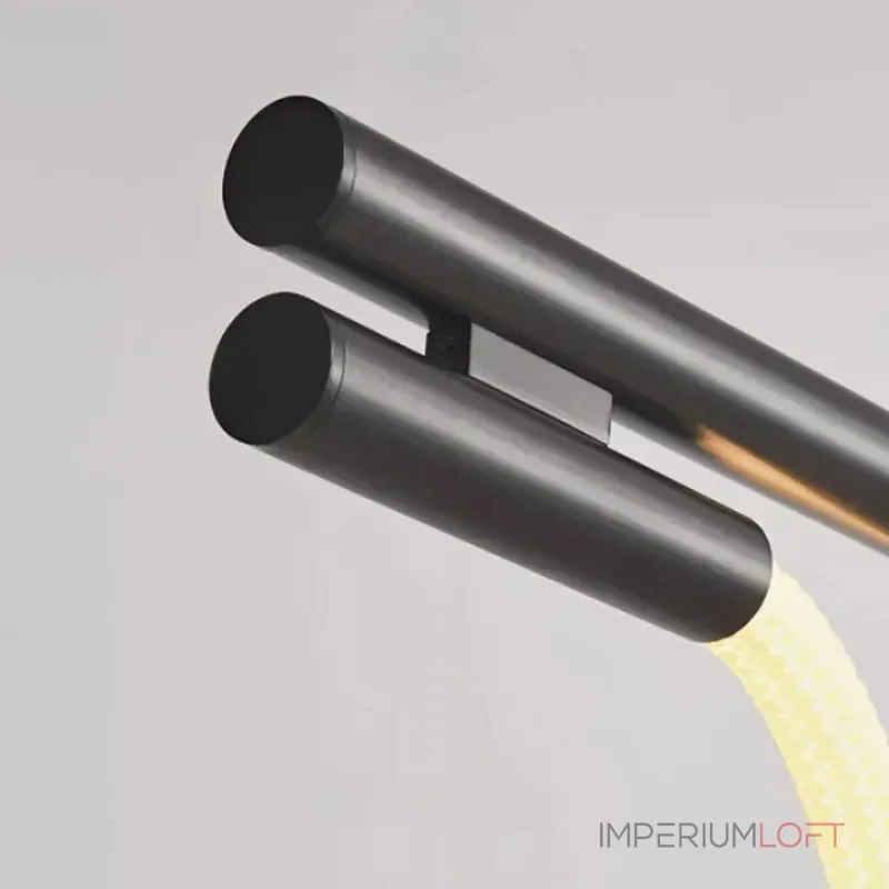 Реечный светильник с оптическим силикагелем и гибким плетеным волокном Lite Curve Long L120