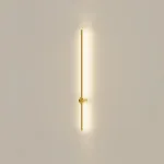 Серия настенных стержневых светильников на цилиндрическом креплении Opulent A Gold L80 ImperiumLoft