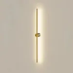 Серия настенных стержневых светильников на цилиндрическом креплении Opulent B Gold L100 ImperiumLoft