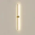 Серия настенных стержневых светильников на цилиндрическом креплении Opulent B Gold L80 ImperiumLoft