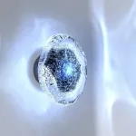 Серия светодиодных настенных светильников с плафонами из стекла ручной работы с эффектом воздушных пузырьков Stairway Dark Blue