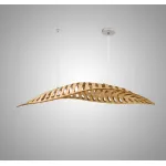 Подвесная люстра LOVOND LEAF D120 с плафоном в форме листа