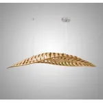 Подвесная люстра LOVOND LEAF D150 с плафоном в форме листа