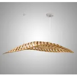 Подвесная люстра LOVOND LEAF D200 с плафоном в форме листа