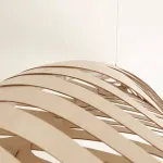 Подвесная люстра LOVOND LEAF D150 с плафоном в форме листа