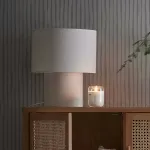 Настольная лампа LOVOND ECLIPSE B с текстильным плафоном