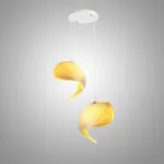 Люстра LOVOND SEASHELL P2 Disk с подвесами в форме ракушки
