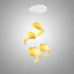 Люстра LOVOND SEASHELL P4 Disk с подвесами в форме ракушки
