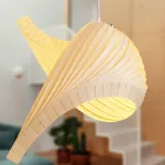 Люстра LOVOND SEASHELL P1 с подвесами в форме ракушки