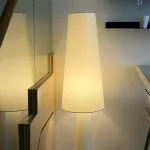 Торшер LOVOND CONE D32 D32 3000 4000 6000K с текстильными плафонами