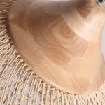 Люстра LOVOND HARMONY B D60 с плафоном из ротанга