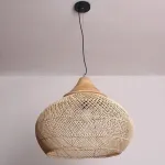 Люстра LOVOND HARMONY B D60 с плафоном из ротанга