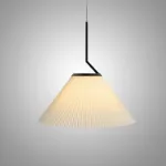 Люстра LOVOND PLEATS P1 D52 с текстильным плафоном