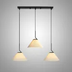 Люстра LOVOND PLEATS P3 Plank с текстильным плафоном