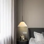 Люстра LOVOND PLEATS P1 D41 с текстильным плафоном