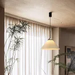 Люстра LOVOND PLEATS P1 D41 с текстильным плафоном
