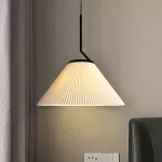 Люстра LOVOND PLEATS P1 D41 с текстильным плафоном