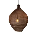 Люстра LOVOND GRID C Brown из металлической проволоки