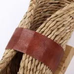 Настенный светильник LOVOND TWIST 1шт из ротанга