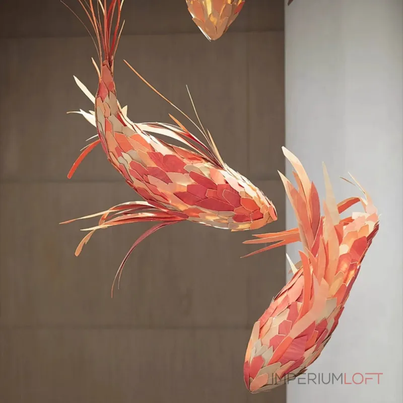 Люстра LOVOND GOLDFISH A L150 в форме рыбы