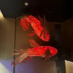 Люстра LOVOND GOLDFISH A L150 в форме рыбы