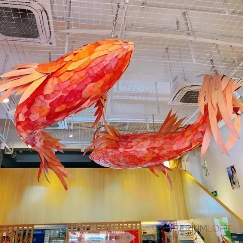 Люстра LOVOND GOLDFISH A L150 в форме рыбы