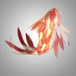 Люстра LOVOND GOLDFISH B L250 в форме рыбы
